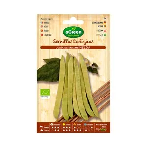 Semillas para sembrar judias verdes de la variedad Helda HA-HUERTO Y JARDÍN.