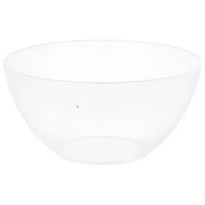 Ensaladera de plástico transparente reutilizable, 18cm ACTUEL.