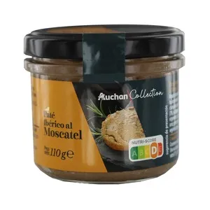 ALCAMPO GOURMET Paté Ibérico al Moscatel ALCAMPO GOURMET 110 g.