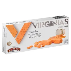 VIRGINIAS Turrón blando almendra 150 g.