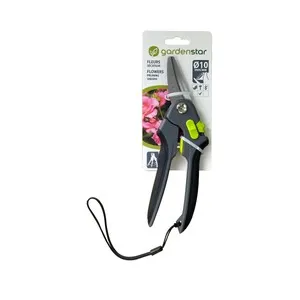 Tijeras de podar flores, ajustable con cuerda, GARDENSTAR ALCAMPO.
