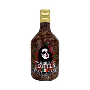 SARGENTO TEQUELA Crema de licor de chocolate con tequila y Agave botella 70 cl.