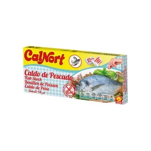 Pastilla de caldo de pescado deshidratado con garantia Halal CALNORT 12 x 10 g.