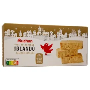 PRODUCTO ALCAMPO Turrón blando 250 g.