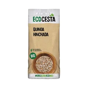 ECOCESTA Quinoa hinchada de cultivo ecológico, sin colorantes ni conservantes 125 g.