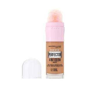 MAYBELLINE Instant perfector glow 4 en 1 tono 2 Medium.Base de maquillaje con acabado natural.