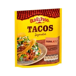 OLD EL PASO Sazonador para tacos 25 g.