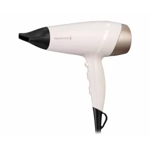 Secador de pelo REMINGTON Shea Soft D4740, iónico, motor DC, 2200W, 2 velocidades, 3 temperaturas.