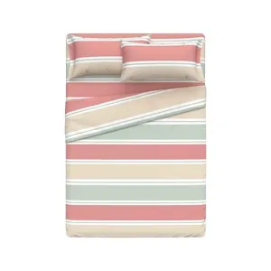 Juego de sábanas para cama de 135cm, 100% algodón, ACTUEL.