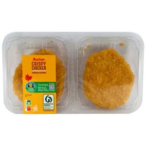 ALCAMPO CULTIVAMOS LO BUENO Hamburguesas crispy de pollo certificado 2 x 100 g