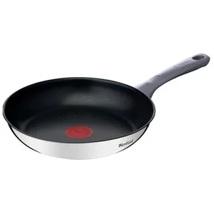 Sartén de 24 centímetros antiadherente de acero inoxidable, apta para inducción, Daily Cook Titanium, TEFAL.