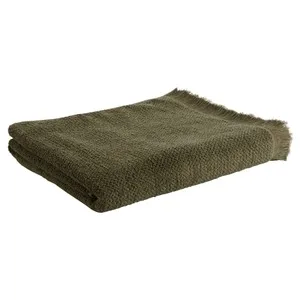 Toalla de baño Grano de arroz green, 480g/m² de densidad, ACTUEL.
