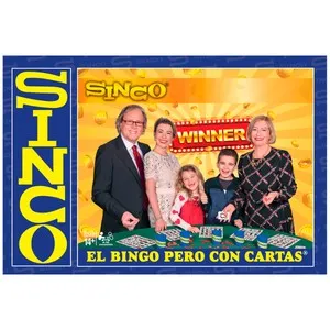 Sinco Juego de mesa, el Bingo pero con cartas +14 Años, SINCO