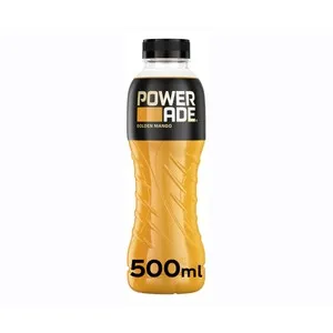 POWERADE Bebida deportiva golden mango botella 500 ml.