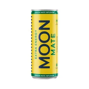 MOON Mate Extra energy Bebida energética bio con sabor a cítricos, 250 ml.