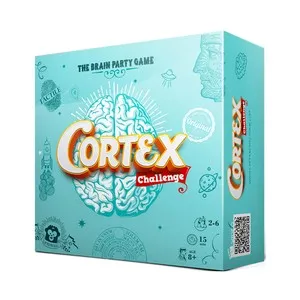 Juego de mesa multiprueba por equipos Cortex Challenge, de 2 a 6 jugadores, ASMODEE.