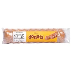 VICENS Turrón de praliné de almendra y donut 300 g.