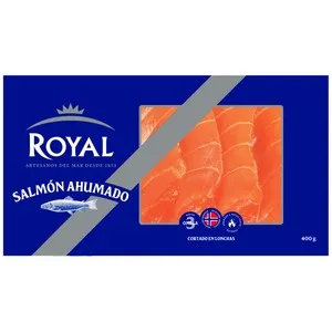 ROYAL Salmón ahumado plancha ROYAL 400 g.