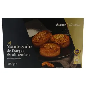 ALCAMPO COLLECTION Mantecados IGP Estepa de almendra 600 g.