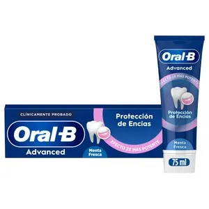 ORAL-B Advanced Pasta de dientes para la protección de las encías, sabor menta fresca 75 ml.