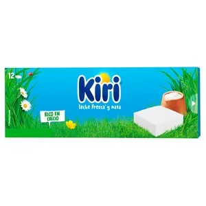 KIRI Quesos en porciones con nata 12x 18g