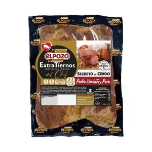 EL POZO Extratiernos del chef Secreto de cerdo cruce Duroc con Pedro Ximenez y pera, listo para hornear
