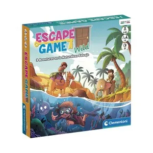 Escape Game Wild, 3 Aventuras en la Naturaleza Salvaje +8 Años CLEMENTONI
