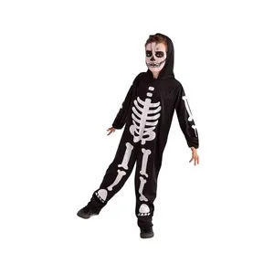 Disfraz Skeleto Glow In Dark Infantil 8-10 años.