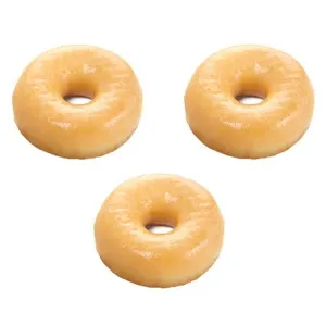 Hoops glaseados, 3 uds, 150 g.