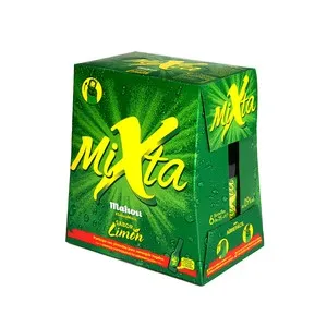 MAHOU MIXTA Cerveza con limón pack de 6 uds. de 25 cl.