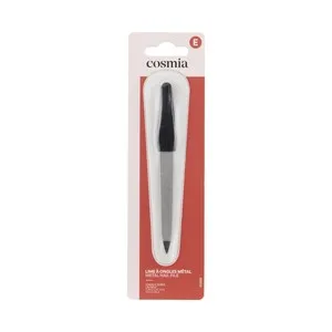 COSMIA Lima de uñas metálica lavable.
