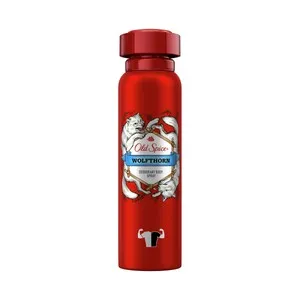 OLD SPICE Desodorante en spray para hombre, sin sales de aluminio OLD SPICE Wolfthorn 150 ml.