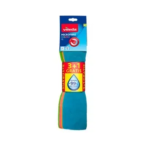 VILEDA Bayeta Microfibre Colors XL VILEDA 3+1 uds.