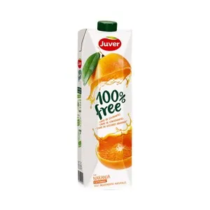 JUVER Zumo de naranja sin azúcares añadidos 1 l.