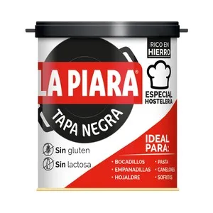 LA PIARA Paté de hígado de cerdo LA PIARA Tapa Negra lata de 800 gr