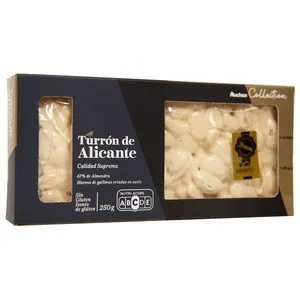ALCAMPO GOURMET Turrón duro Indicación Geográfica Protegida Alicante 250 g.