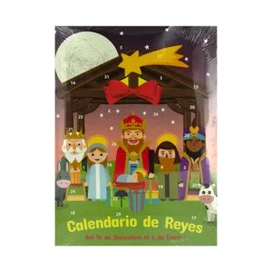 PRODUCTO ECONÓMICO ALCAMPO Calendario Reyes de chocolate 75 g.