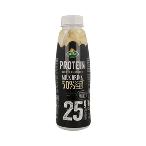 ARLA Batido de vainilla bajo en azúcar y con alto contenido en proteínas 470 ml.