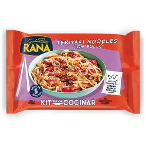 RANA Kit teriyaki noodles pollo 400 g.