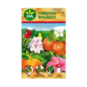 Sobre de 20 gramos de fungicida biológico soluble HA-HUERTO Y JARDÍN.