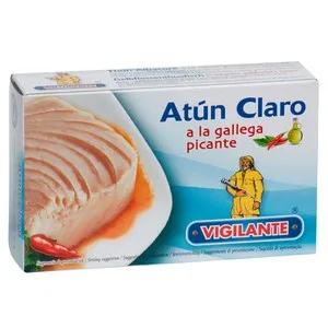VIGILANTE Atún claro a la gallega picante 115g