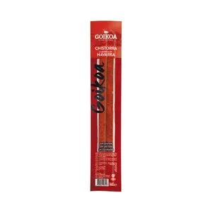 GOIKOA Chistorra roja elaborada en Navarra, sin colorantes, ni lactosa ni gluten GOIKOA 200 g.