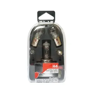 Estuche de bombillas H4-P21W-R5W-T4W-fusible 10A, PRODUCTO ALCAMPO.