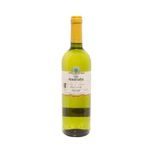 VEGA MADROÑO Vino blanco con D.O. Vinos de Madrid VEGA MADROÑO botella de 75 cl.