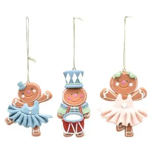 Colgante Figuras Bailarinas/Músico modelos surtidos decoración Navidad, ACTUEL