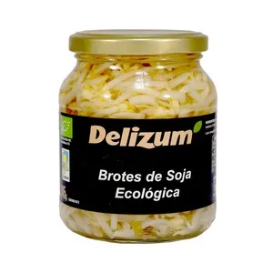 DELIZUM Brotes de soja ecológicos DELIZUM 180 g.
