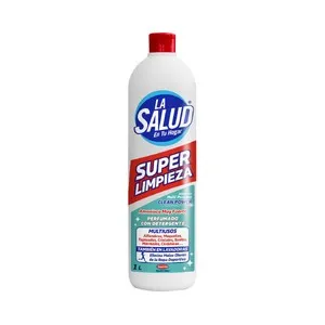 LA SALUD Amoniaco perfumado con detergente multiusos 1 L.