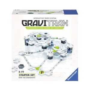 Ravensburger - GraviTrax Starter Kit, Kit de Inicio, Construye tu Propia Pista de Canicas, Juego STEM Innovador y Educativo, 8+ Años