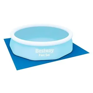 Suelo protector para piscinas desmontables 335x335cm, BESTWAY.