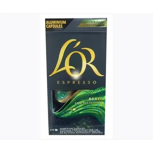 L´OR Café en cápsulas origen Brasil 10 uds. 52 gr.